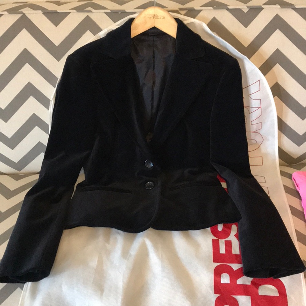 Express | Velvet Blazer Sz 4